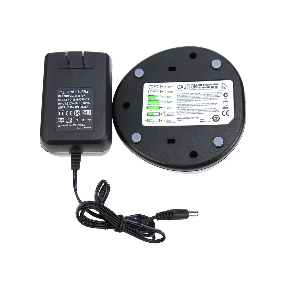 2X Two Way Radio Charger For Motorola Radios CP040 CP140 CP150 CP160 CP180 CP340 CP360 CP380 4