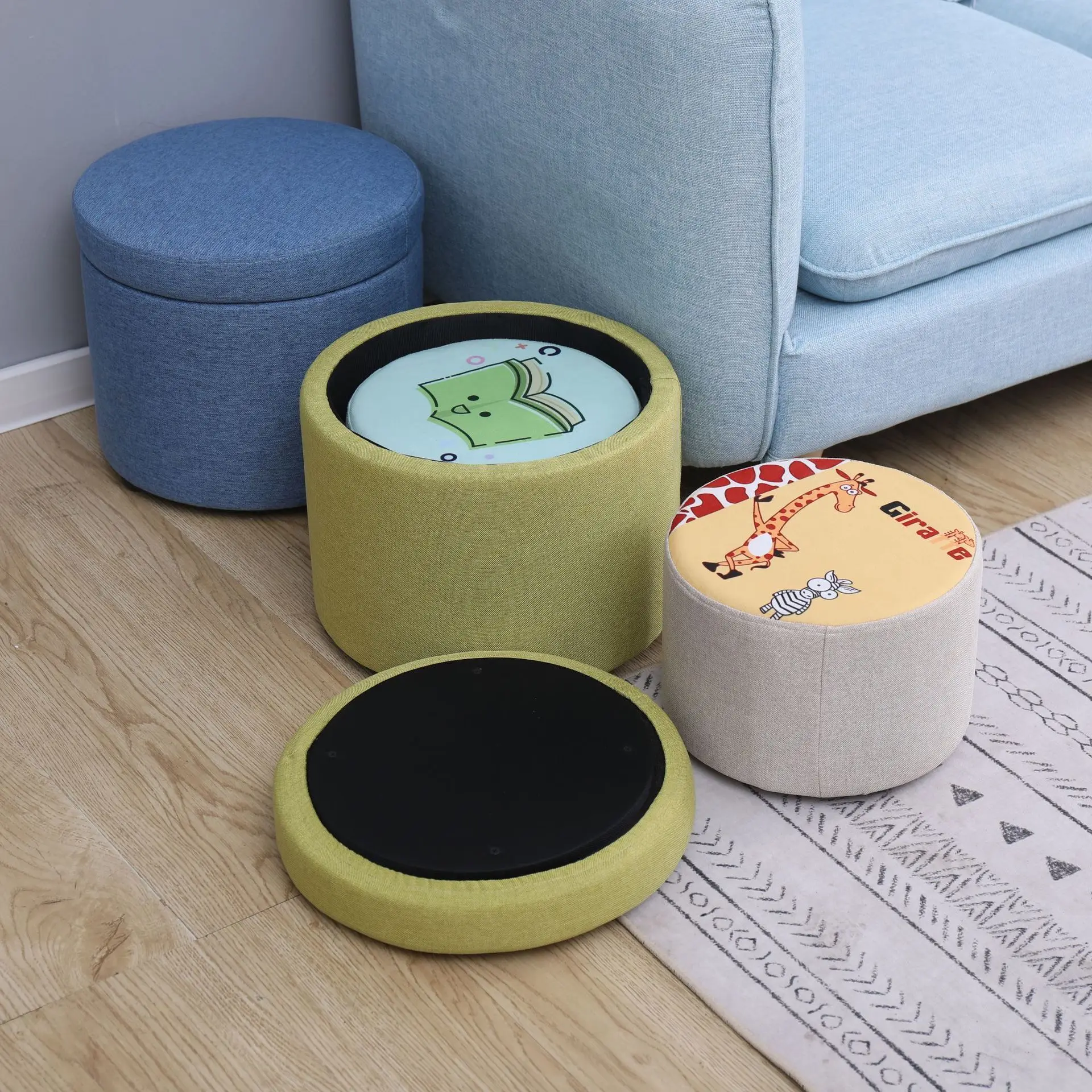 

Northern Europe Modern Concise Household More Function Can Sit Man's Storage Bench Can Work Shoes Stool Sofa Stool Chair