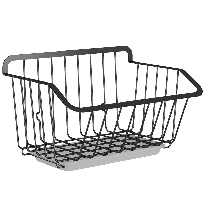 Alipis Under Shelf Storage Basket, Metal Wire Hanging Baskets