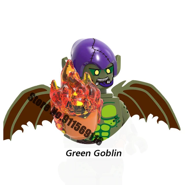 Superhero Spiderman Suit Building Blocks Bricks Mysterio Peter Parker Miles Morales Action Figures Kids Toys Christmas Gifts I-X1136