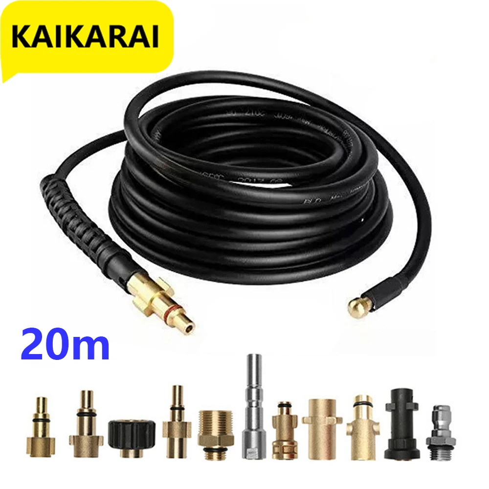 Manguera de agua de alta presión con boquilla para limpieza de alcantarillado, limpiador de alta presión para Nilfisk Stihl/Karcher/Lavor/m22/hutur/AR - AliExpress Automóviles y