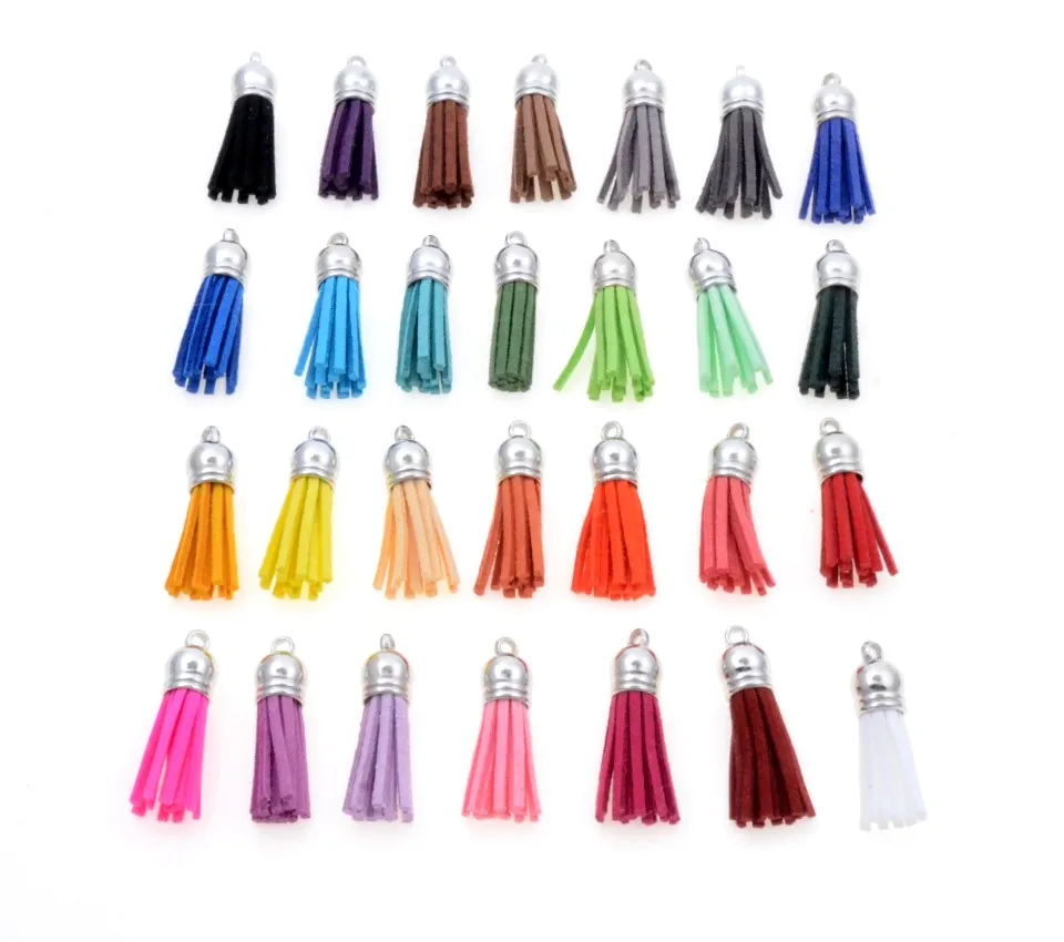 20pcs 3.8cm Tassel Vintage Leather Tassels Fringe for Purl Macrame DIY Jewelry Keychain Cellphone Straps Pendant 20pcs 3.8cm Tassel Vintage Leather Tassels Fringe for Purl Macrame DIY Jewelry Keychain Cellphone Straps Pendant