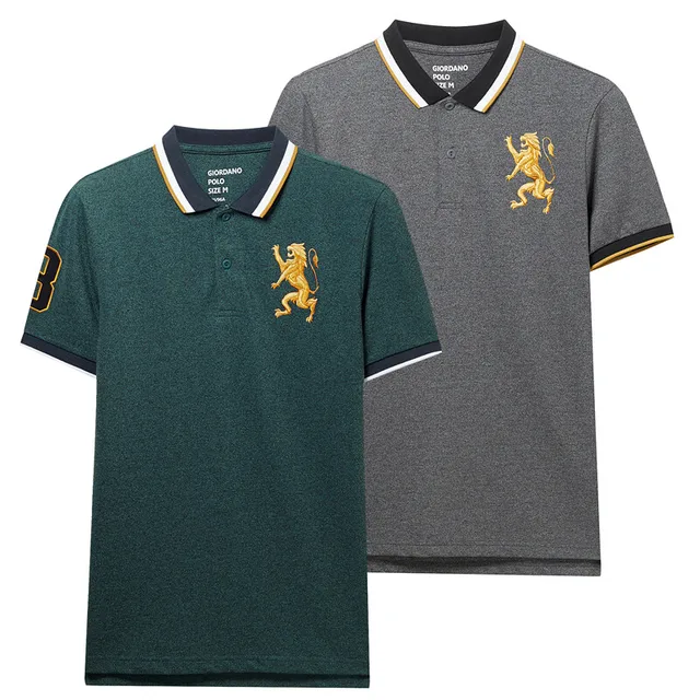 Giordano Men Polo Shirt Pack Of 2