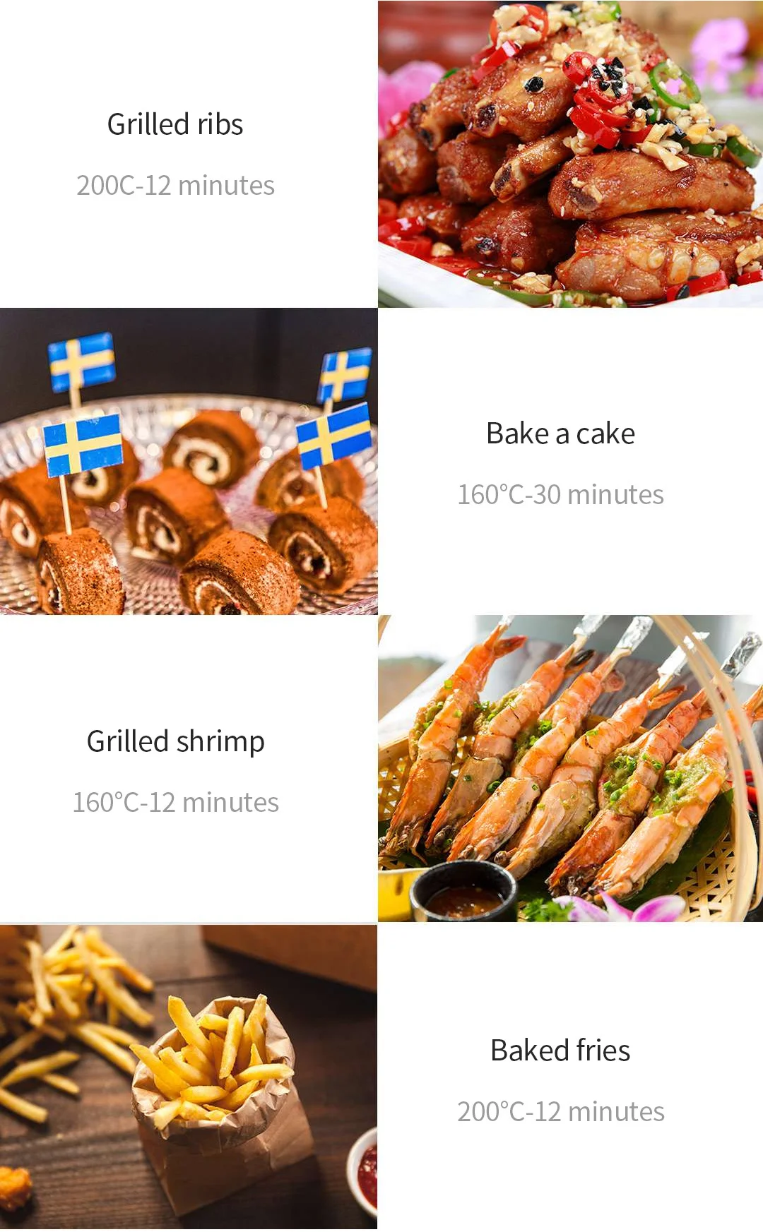 Xiaomi Silencare Smart Cloud Oil Free Air Fryer K505W App Control 2.5L description image 12