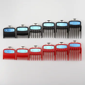 

Hot TOD-6PCS Limit Comb Guide Cutting Guard Attachment Kit for WAHL Hair Clipper for Barbers