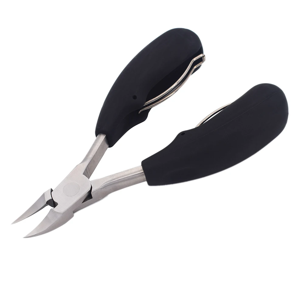 Stainless Steel Nail Clippers Paronychia Special Finger Nail Clippers Plier PedicureTool Toe Cuticle Scissors