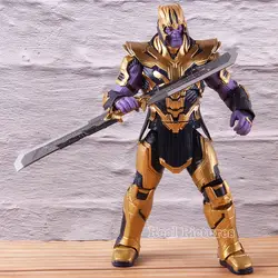 Marvel Avengers 4 Endgame Thanos Armor Ver. ПВХ фигурка танос Коллекционная модель игрушки подарок для мальчиков