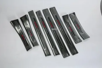

car styling Accessories 4PCS 304 Stainless Steel Door Sill Plate Welcome Pedal fit For Honda CR-V CRV 2017 2018 2019