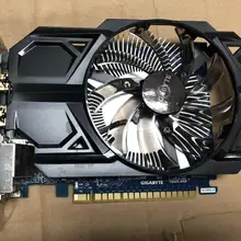 Видеокарта GIGABYTE GTX 750Ti 1 ГБ 128Bit GDDR5 для видеокарт nVIDIA Geforce GTX 750 Ti Hdmi Dvi б/у VGA карты 1 Гб