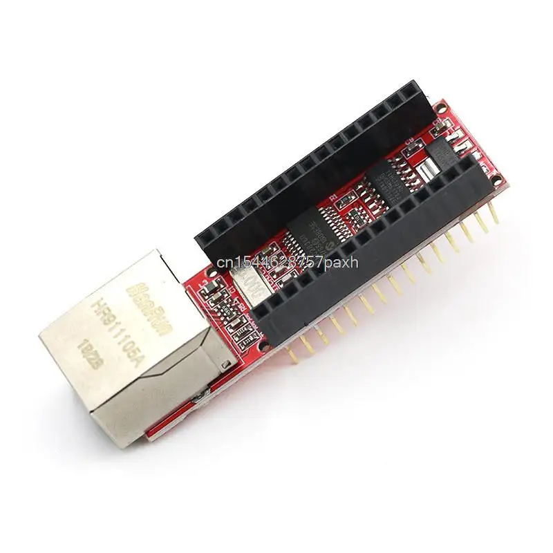Nano V3 Ethernet Shield ENC28J60 Microchip HR911105A Webserver Board Module for Arduino 3.0 | Электронные компоненты и