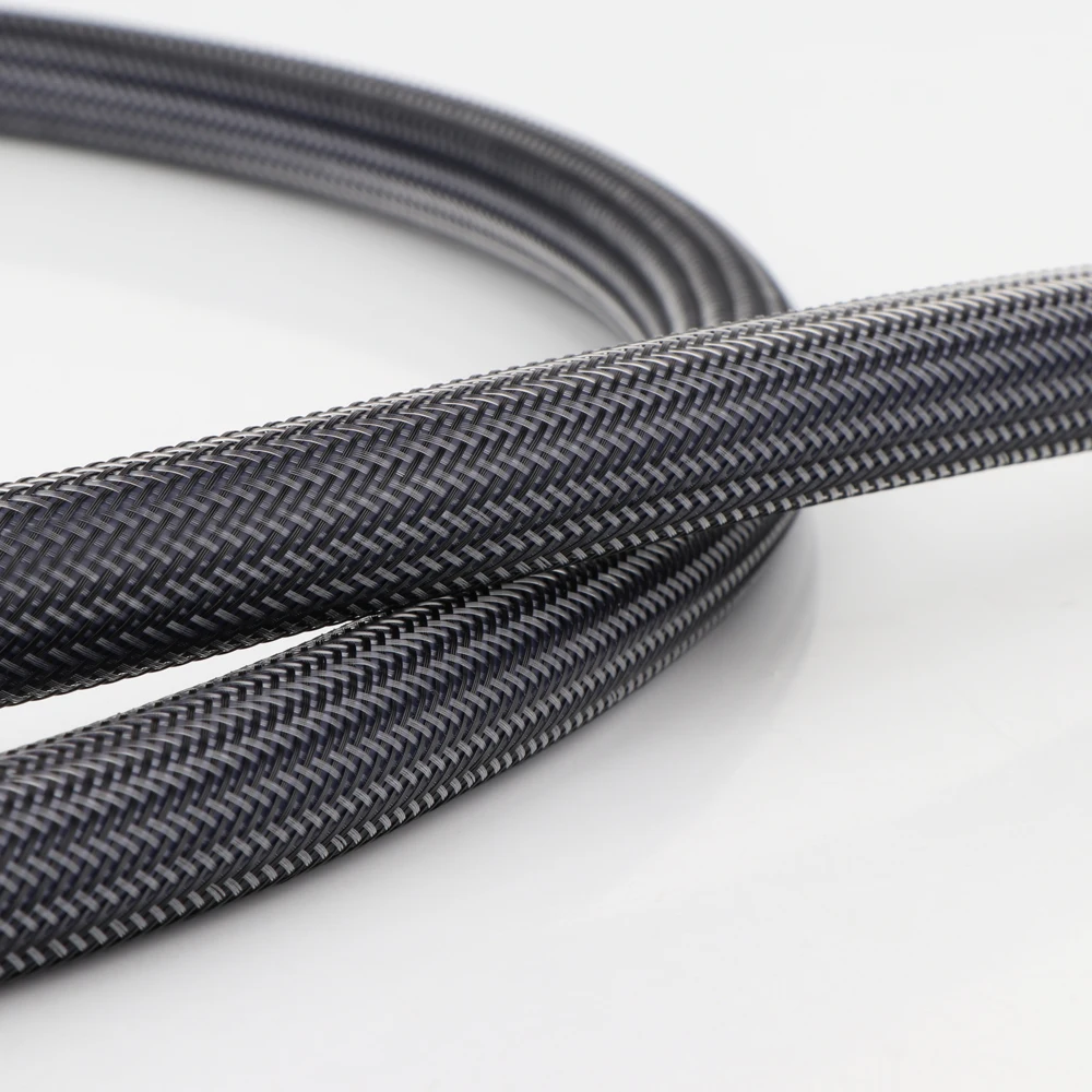 PCOCC медный 12AWG Hi Fi аудиошнур питания переменного тока стандарта США