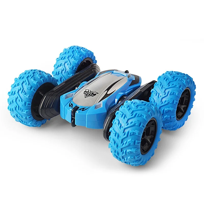 Rc автомобиль Высокая скорость 3D флип пульт дистанционного управления автомобиль дрейф Buggy Crawler батарея управляемый трюк машина радио управление светодиодные автомобили для подарков