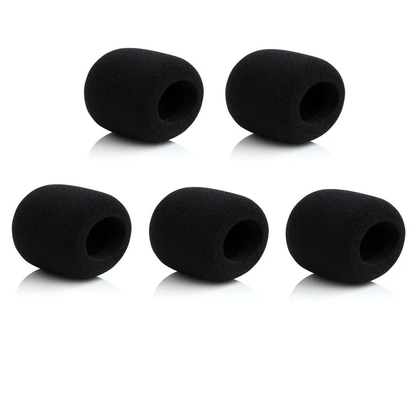 

Microphone Sponge Foam Windscreen Black for stage microphone handhand system