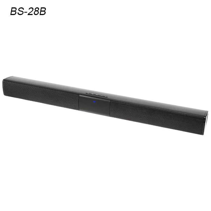 BS-36 домашний кинотеатр объемный Многофункциональный Bluetooth Саундбар динамик с 4 полный диапазон рога поддержка складной Сплит для ТВ/ПК - Цвет: BS-28B