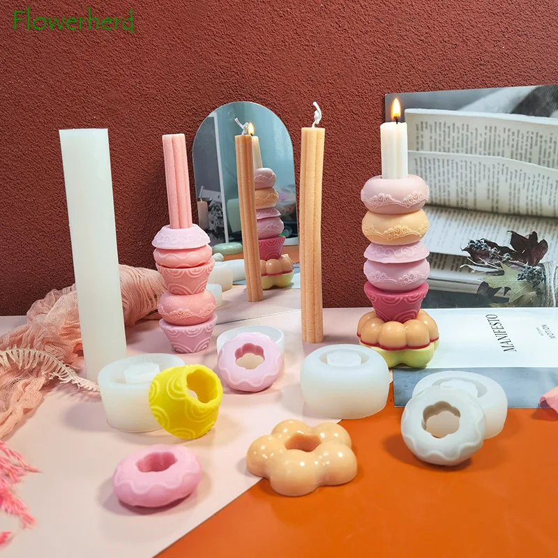Hand Candlestick Mould,epoxy Mold,silica Gel Mold,candle Mold,handmade Soap  Mold,difusser Plaster Diy,food Grade Silicone Mould 