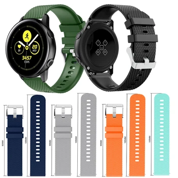 

Replacement Silicone Band strap For Samsung Galaxy Watch 42mm Watchband Strap for Samsung Galaxy Active 2 40mm 44mm Wristband