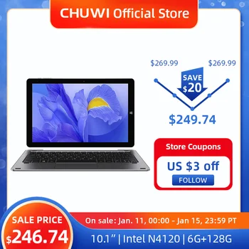 شراء CHUWI Hi10 XR شاشة 10.1 بوصة FHD إنتل سيليرون رباعية النواة 6GB RAM 128GB ROM ويندوز أقراص ثنائي النطاق 2.4G/5G واي فاي