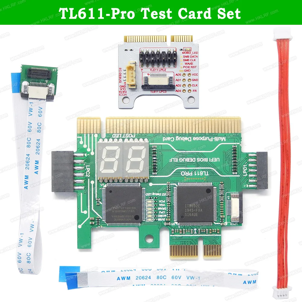 TL611 Pro LPC DEBUG Тестовая карта PCI E многофункциональная материнская плата