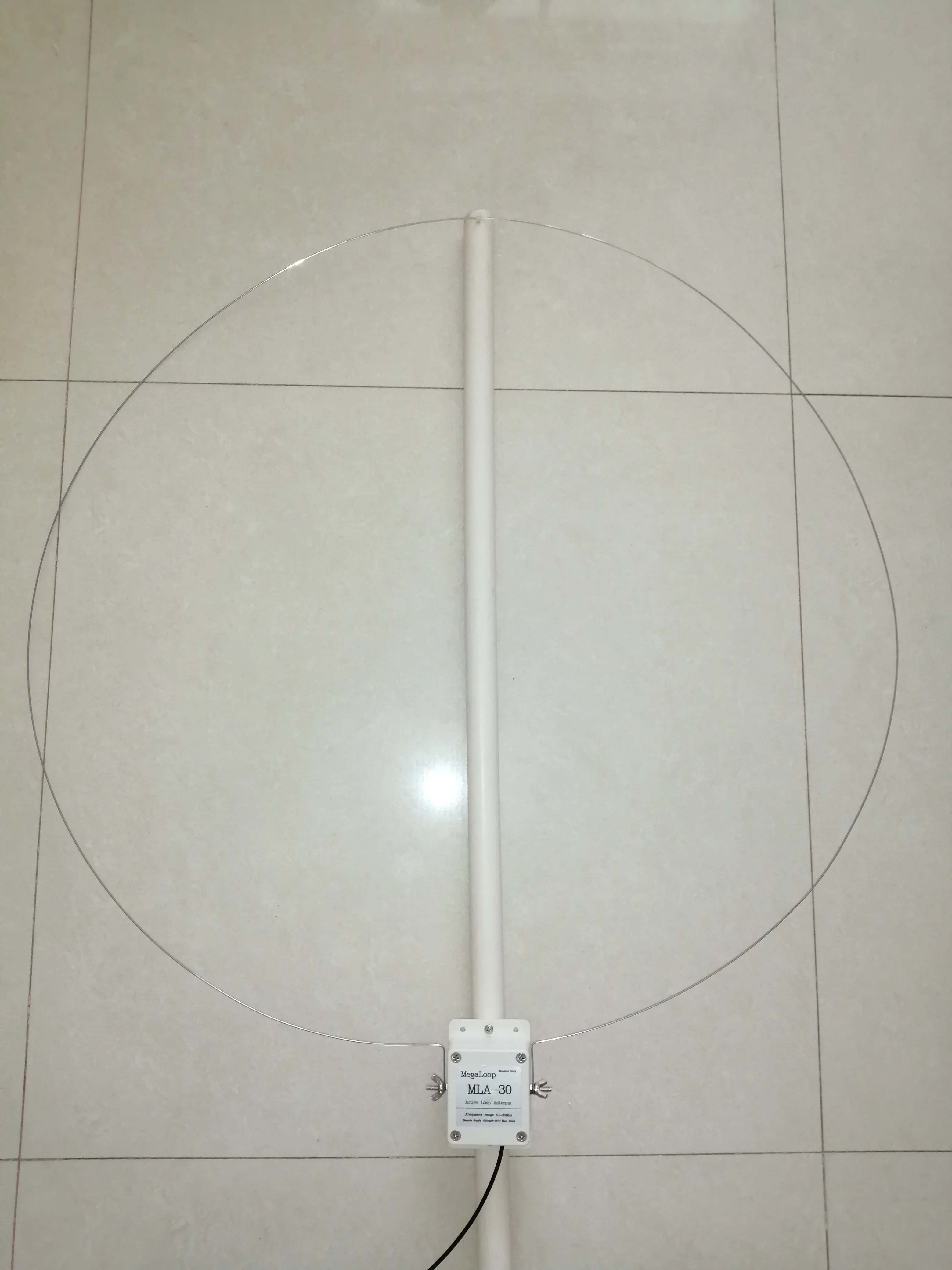 MLA30+ MLA-30 MLA30 plus Active Magnetic Loop Antenna HA SDR Short Medium Wave Radio Antenna Low Noise 500kHz-30MHz