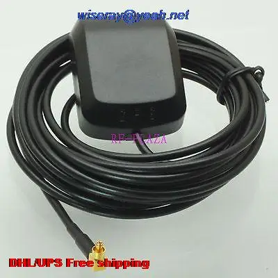 

DHL/EMS 50 pcs GPS Antenna Mc-Card Male 90 degree anglefor 5M Aerial Car GPS Navigation Active Antenna Receiver -A1