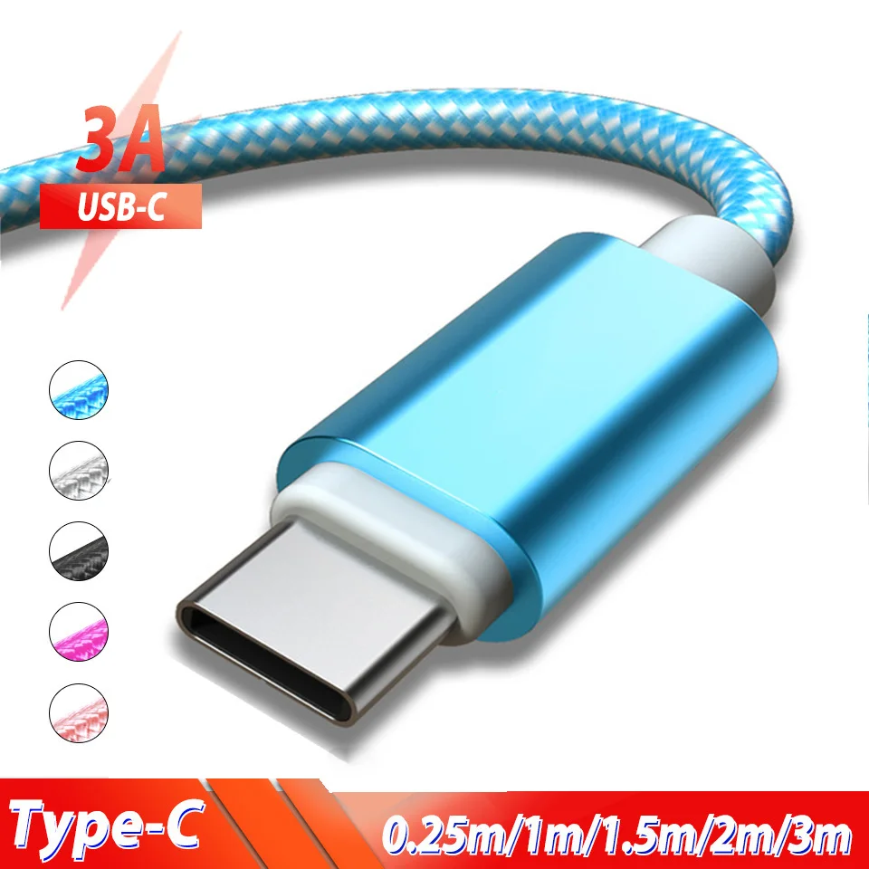 USB C зарядный кабель 3 м Usb для передачи данных Быстрая Зарядка Тип Samsung Galaxy Note 10 Plus