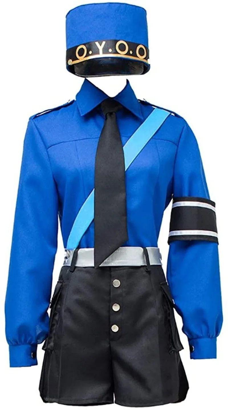 Persona 5 Anime Game cosplay Caroline Twins Guarder Halloween Party Show Event