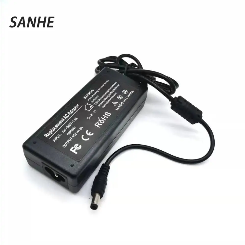 15 V 3A 5 5x2 1 UE вилка AC DC Adaptador de Alimentação-2.5 militos Conector Barril 100- conversor 240 para | Компьютеры и офис