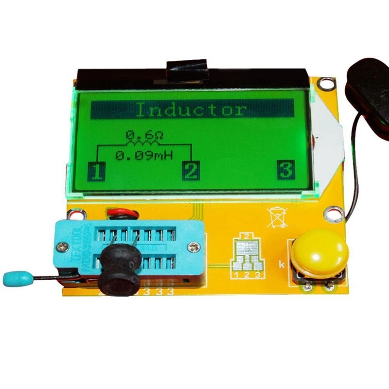 

LCR-T3 Transistor Tester Diode Triode Capactitance ESR LCR Meter MOS PNP NPN