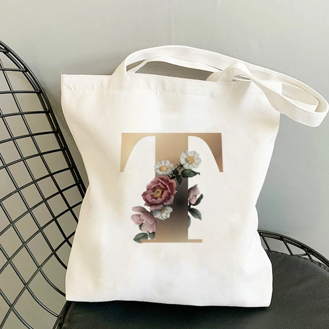 Tote Bag Anime Women Cotton on the Frame Shorts Bags Paper Shopping for Boutique Flower Letter Cart Woman Raffia Shoppers With T