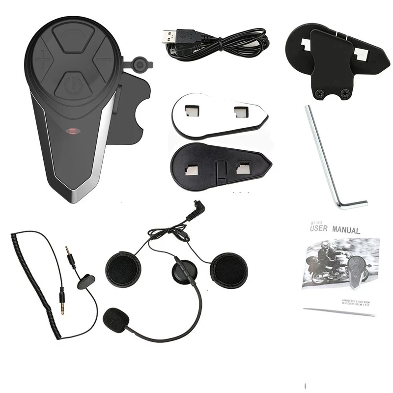 BT-S3NS Helmet Intercom 6
