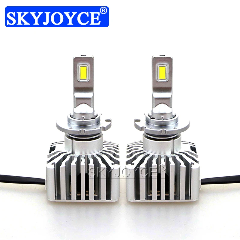 SKYJOYCE 2 шт. высокомощный автомобильный D1S светодиодный светильник 70 Вт 7600LM 6000 К