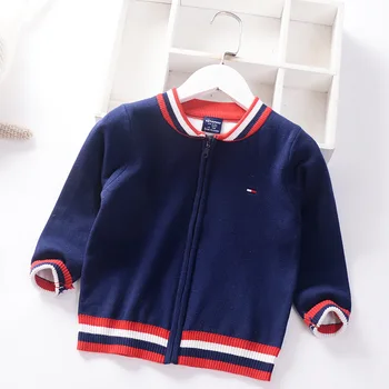 

zippy long sleeve winter fall boys sweaters cotton solid color kids cardigan knitted wear sweater-jacket children's clothes