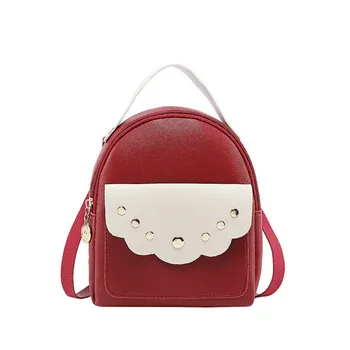 

Women PU Leather Mini Backpack Soft Touch Backpack Designer Fashion Korean Style Backpack for Brithday Gift