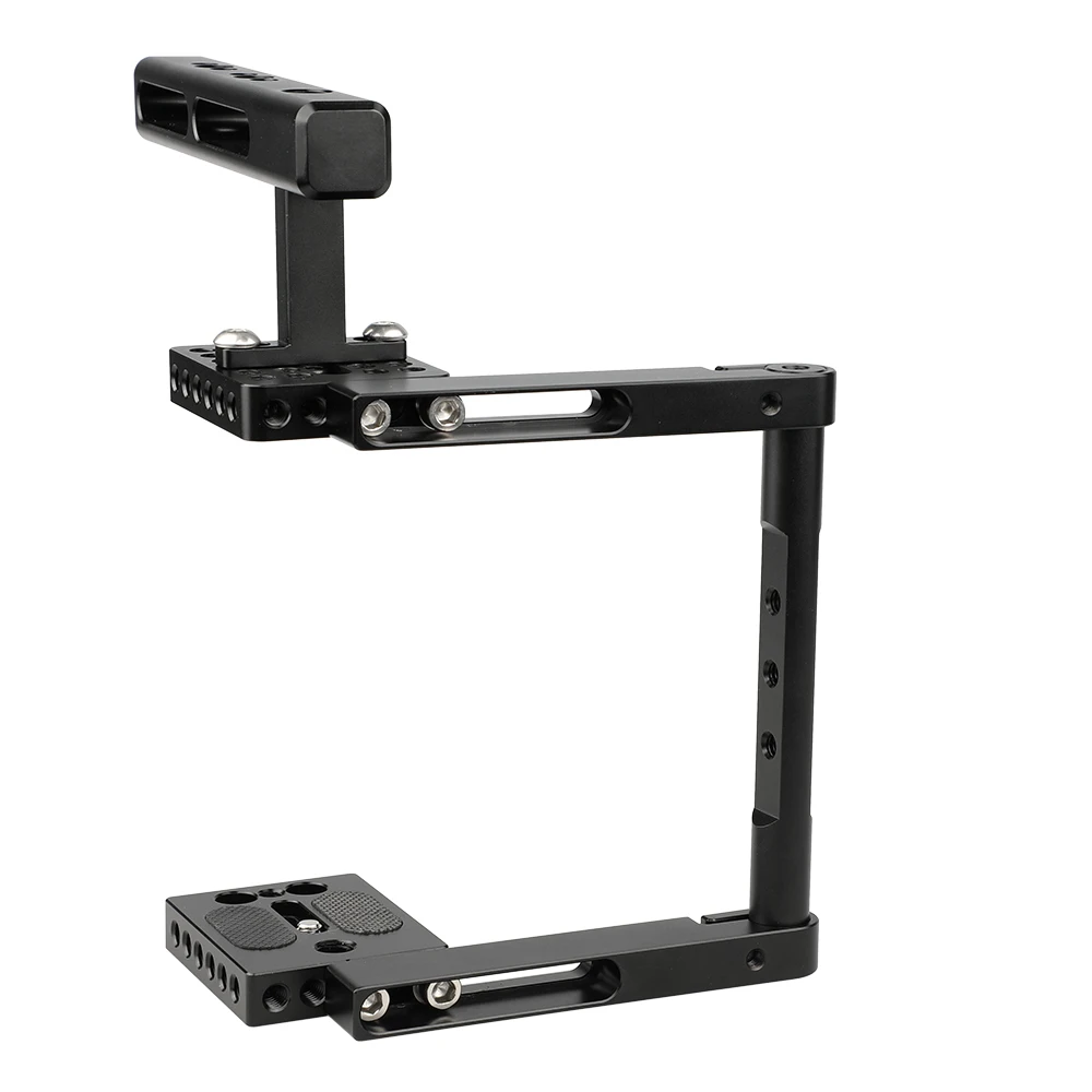 HDRIG Grundlegende Kamera Käfig Rig Mit Top Griff Universal Verwenden für Canon Kamera Aluminium Legierung