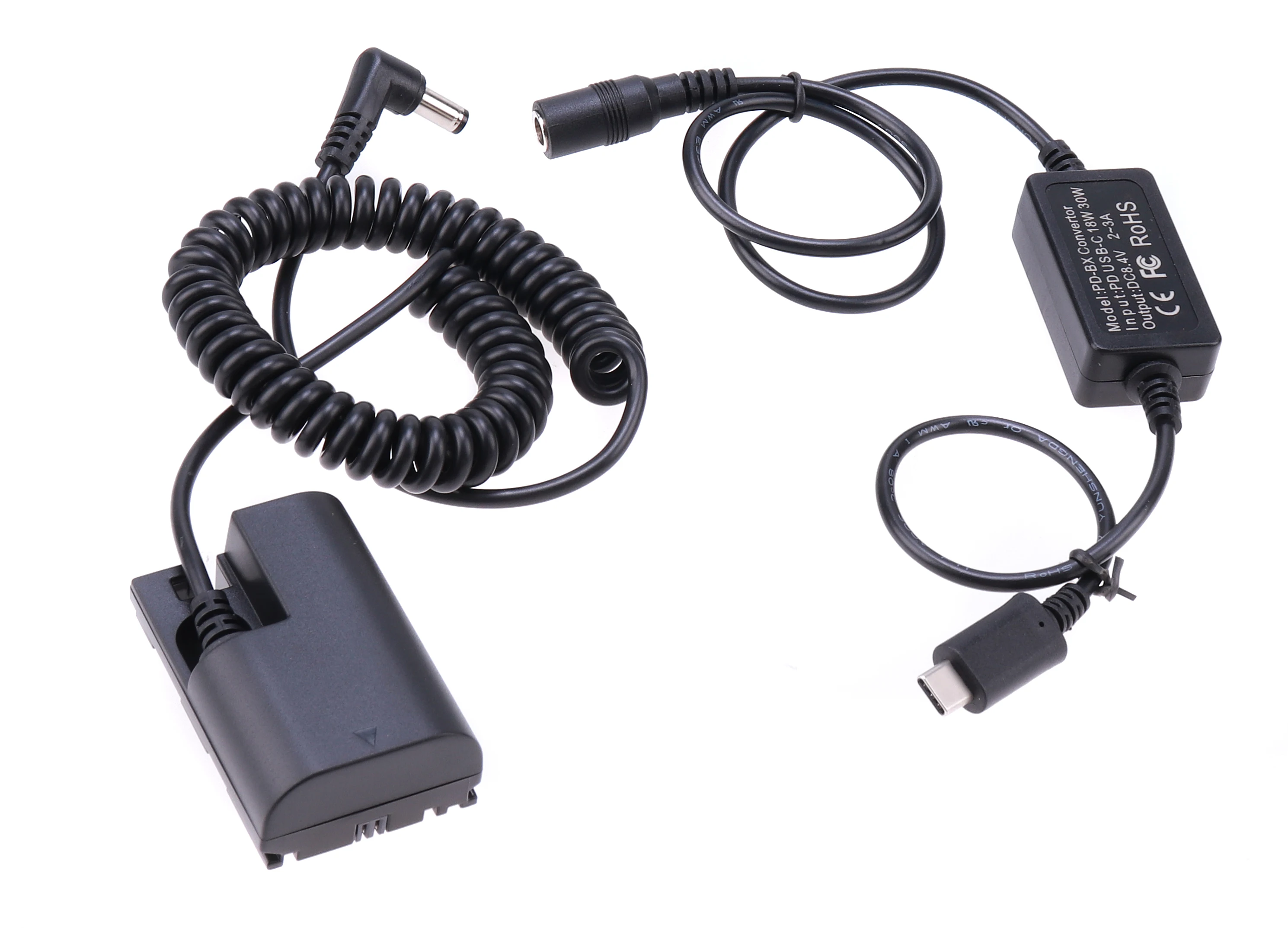 Adaptador de Potência Tipo-c para Eos Fotga-cabo Mark ii Iii 5ds r 6d 60d pd - 5d - Image 5