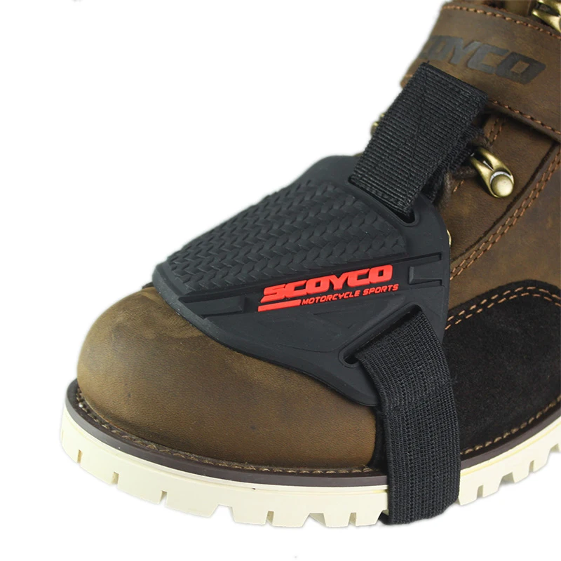 

SCOYCO Motorcycle boots cover shoes Shift Pad Boots Shoe Bike Protective Gear Riding Brake Cover Racing Moto shoes cover