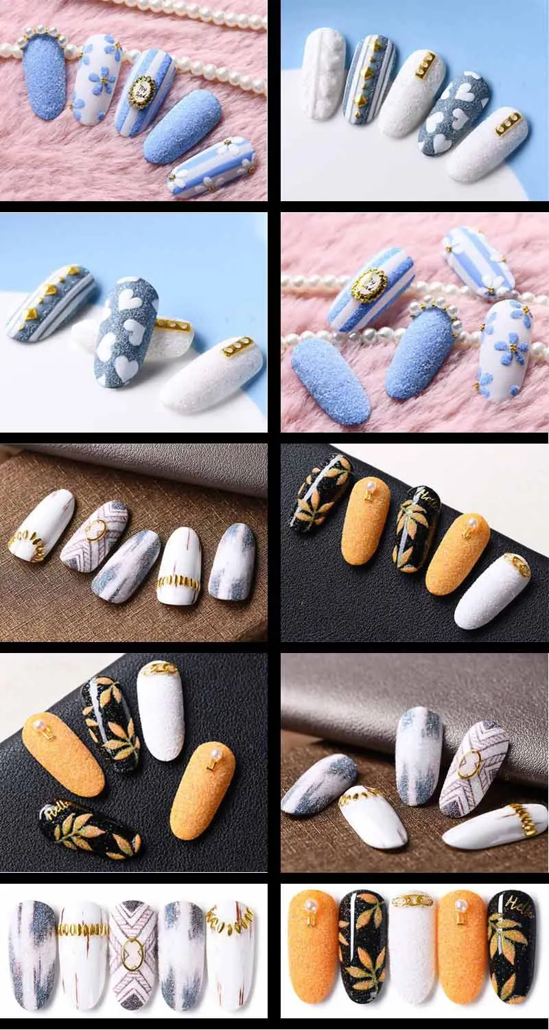 В настоящее время доступны EBay горячие продажи Маникюр Dreamy синие Бусины guang liang fen бутилированные трехмерные макияж глаз тени St