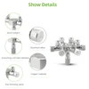 Aquarium Tank CO2 Valve Splitter Regulator Distributor Needle Fine Adjustment Valve for CO2 Regulator with 6 Way Outlets 5