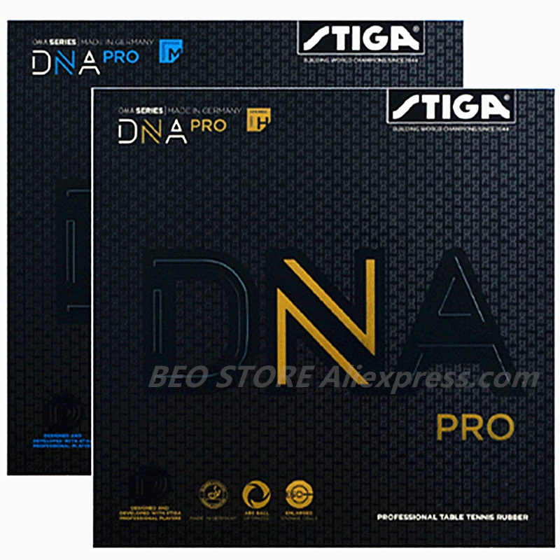 Резиновая губка для настольного тенниса STIGA DNA PRO M H оригинальная пинг-понга |
