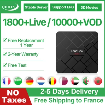 

Leadcool Mini QHDTV IPTV Germany Belgium Netherlands IP TV Box Android 8.1 RK3228A Qhdtv IPTV Subscription No App Include