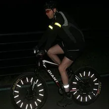 Цветные спицы для велосипеда, светоотражающие стержни для горного велосипеда, декоративные спицы для велосипеда, светоотражающие полосы с фиксированной передачей