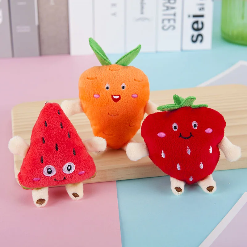 Kawaii Милая фруктовая игрушка подвеска брелок сумка кукла-подвеска плюшевая подвеска детский креативный подарок для мальчика и девочки