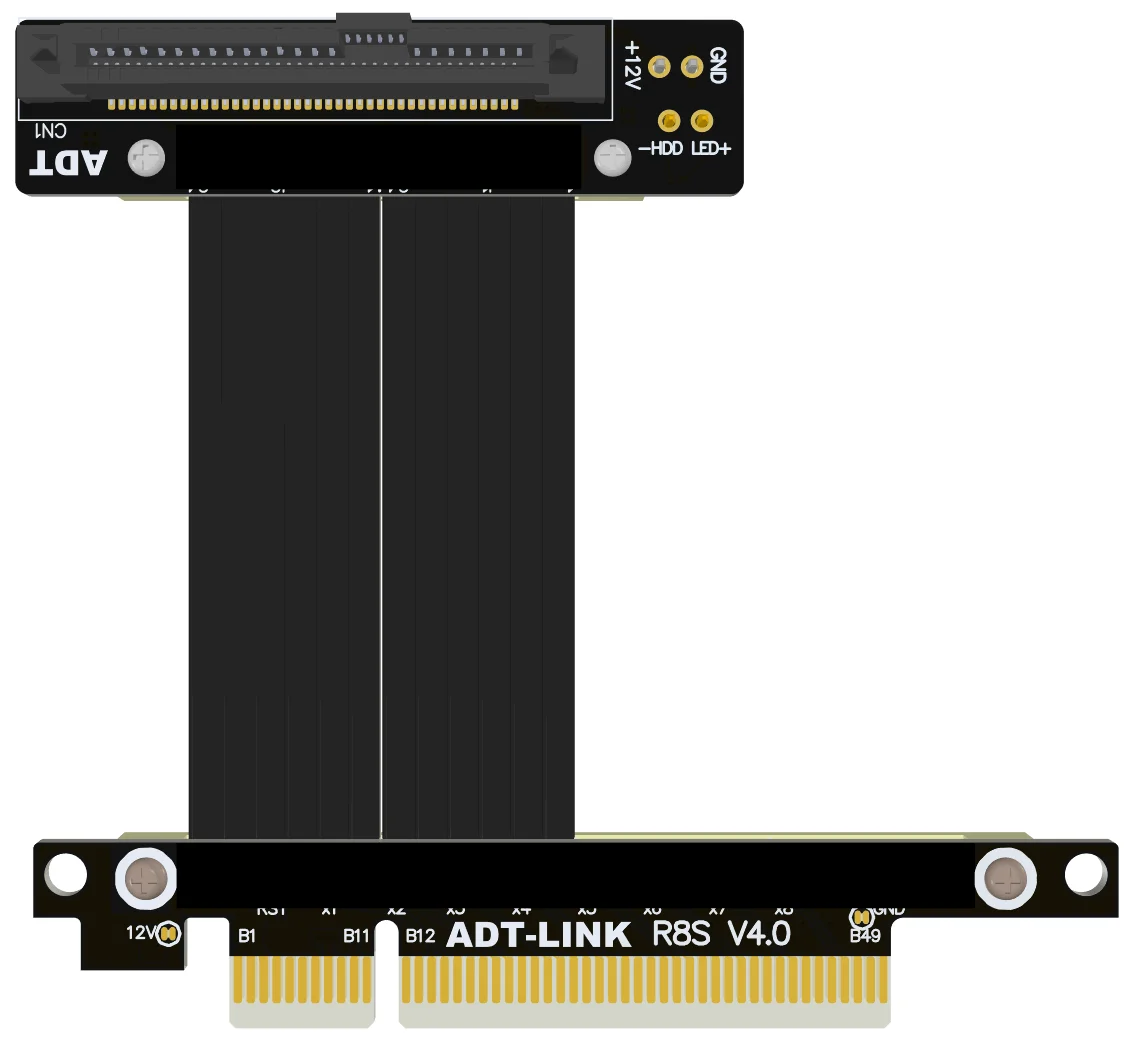 SFF-8639 nvme pcie cabo de transferência de
