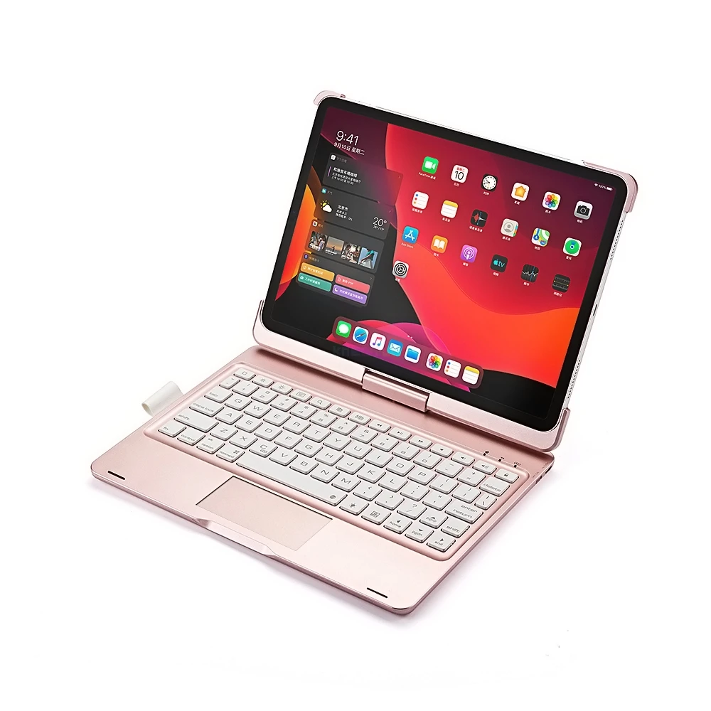 Rotatable Wireless Bluetooth Keyboard Case for Apple iPad Pro 11 inch 2nd Gen A2228 A2231 A2230