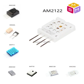 

AM2122/AM2320/AM2302/AHT10/DHT11/AM2120/AM2322/HR202L Digital temperature and humidity sensor sensitive capacitor module AIoT