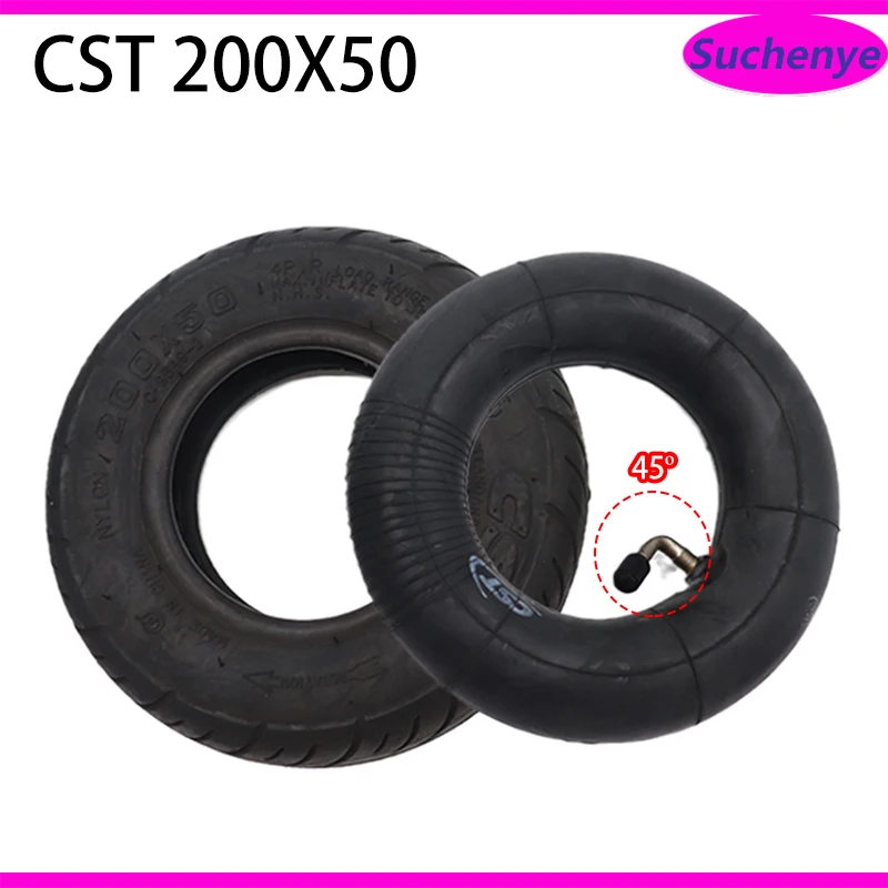 8 inch 200X50 Tube and Outer Tire CST Tires for Electric Scooters inner