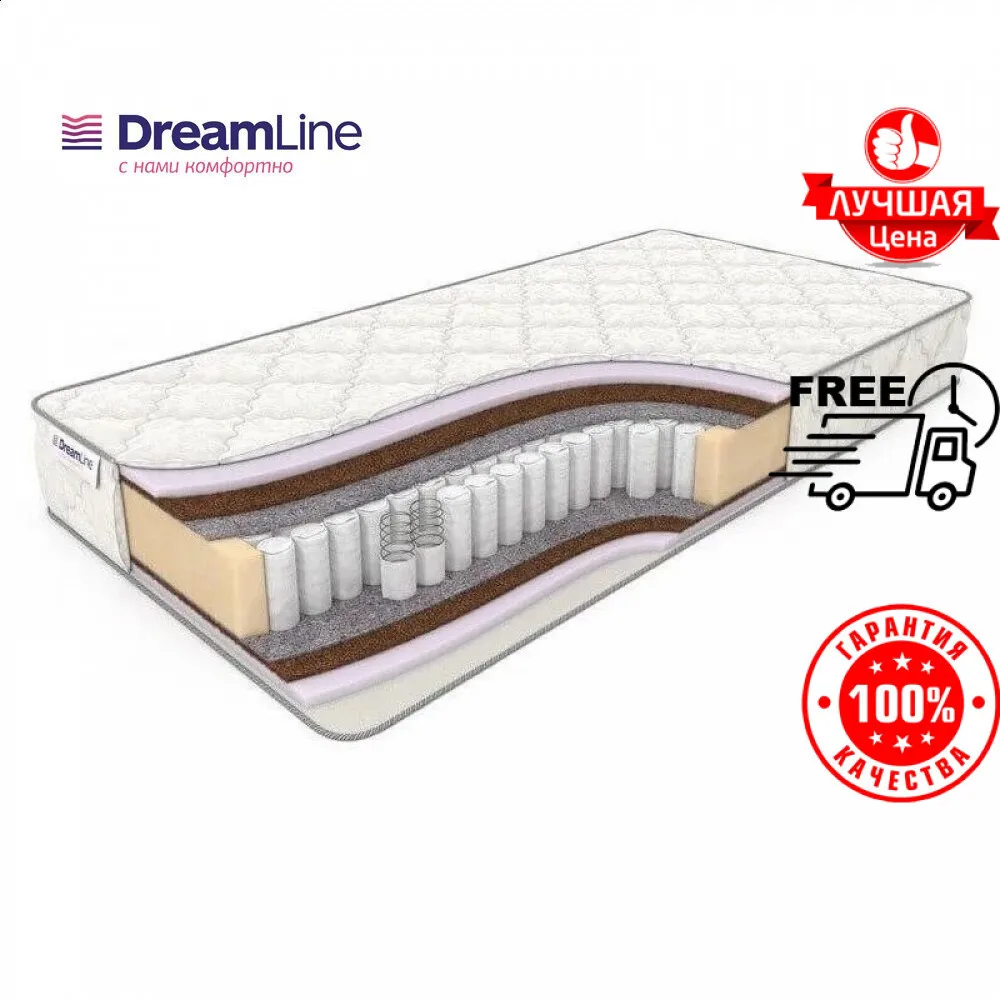 Матрас Dreamline Eco Foam Hard TFK | Мебель