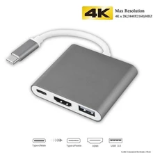 Mosible USB C концентратор к HDMI адаптер для Macbook Pro/Air Thunderbolt 3 концентратор USB Type C к HDMI 4K USB 3,0 порт USB-C питания