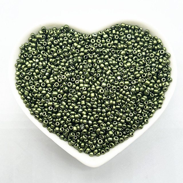 4mm Effect of The Lacquer That Bake Charm Czech Glass Seed Beads DIY Bracelet Beads for Jewelry Making Accessories