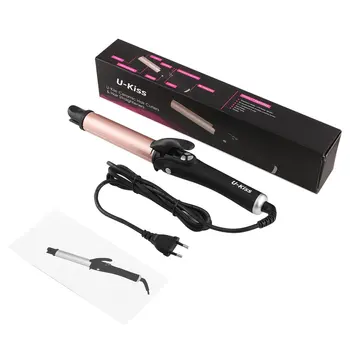 

U-kiss 2 in 1 Hair Straightener & Curler Heating PTC & Ceramic Coating Auto Shut Off Salon Styling Beauty Tool Waver Maker